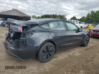 2024 Tesla Model 3 Long Range with VIN 5YJ3E1EB2RF825213, listed as a Copart auction lot 51909875 with 9,717 mi miles and Salvage Title. Bid and sale history available at DreamBid. Image 3.