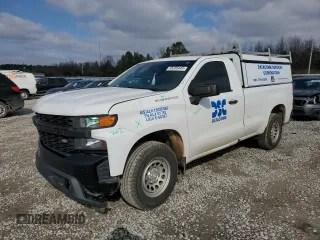 2020 Chevrolet Silverado 1500 Work Truck with VIN 3GCNWAEH8LG106494, listed as a Copart auction lot 45285445 with 94,317 mi miles and Salvage Title. Bid and sale history available at carsss.com. Image 1.