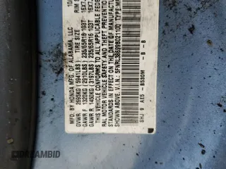 2009 Honda Odyssey EX-L with VIN 5FNRL38699B021100, listed as a Copart auction lot 52871295 with Not Provided miles and Non Repairable. Bid and sale history available at DreamBid. Image 13.