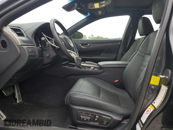 2018 Lexus GS 350 with VIN JTHCZ1BL2JA009907, listed as a Copart auction lot 63621575 with 29,645 mi miles and Salvage title. Bid and sale history available at DreamBid. Image 7.