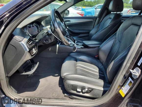 2017 BMW 5 Series 540i with VIN WBAJE5C31HG916954, listed as a Copart auction lot 63770695 with 81,546 mi miles and Salvage title. Bid and sale history available at DreamBid. Image 7.