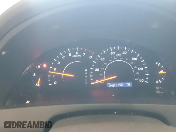 2011 Toyota Camry LE with VIN 4T1BF3EK5BU753369, listed as a Copart auction lot 59134255 with 34,811 mi miles and Salvage title. Bid and sale history available at DreamBid. Image 9.