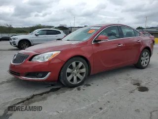 2014 Buick Regal Premium I with VIN 2G4GN5EXXE9222198, listed as a Copart auction lot 52641695 with 109,194 mi miles and Salvage Title. Bid and sale history available at carsss.com. Image 1.