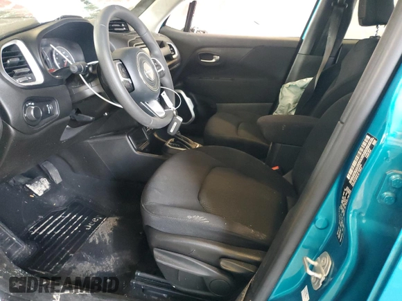 2020 Jeep Renegade Sport with VIN ZACNJAA13LPL94704, listed as a Copart auction lot 65293964 with 37,609 mi miles and Salvage Title. Bid and sale history available at DreamBid. Image 7.