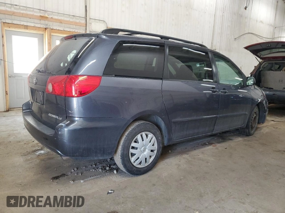 2009 Toyota Sienna CE with VIN 5TDZK23C39S284849, listed as a Copart auction lot 54169165 with 272,732 mi miles and Clean Title. Bid and sale history available at carsss.com. Image 3.