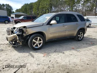 2007 Chevrolet Equinox LT with VIN 2CNDL63F976065048, listed as a Copart auction lot 48154545 with 155,262 mi miles and Salvage Title. Bid and sale history available at carsss.com. Image 1.