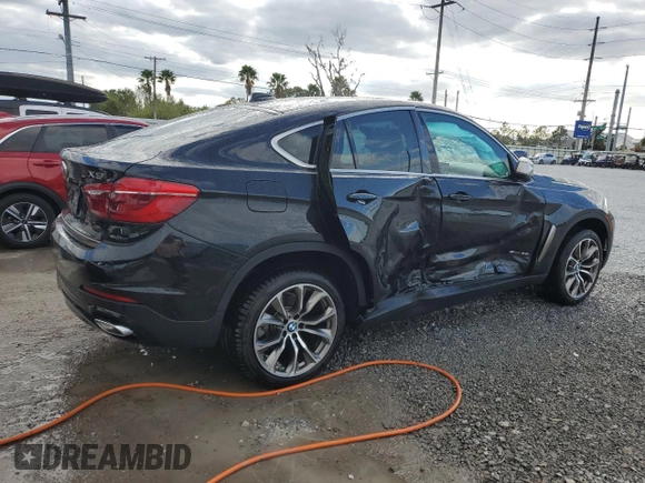 2018 BMW X6 sDrive35i with VIN 5UXKU0C55J0G80825, listed as a Copart auction lot 81484534 with 65,422 mi miles and Non Repairable. Bid and sale history available at carsss.com. Image 3.