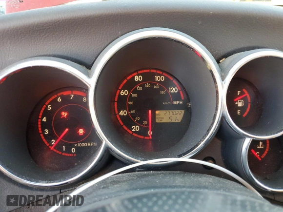 2004 Pontiac Vibe with VIN 5Y2SL62834Z443637, listed as a Copart auction lot 80664474 with 277,022 mi miles and Salvage Title. Bid and sale history available at carsss.com. Image 9.