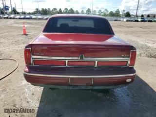 1996 Lincoln Town Car Signature with VIN 1LNLM82W3TY725921, listed as a Copart auction lot 72569054 with 109,073 mi miles and Salvage Title. Bid and sale history available at carsss.com. Image 6.