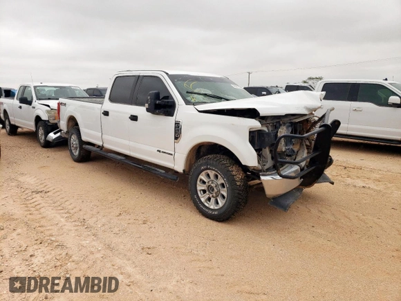 2022 Ford F-250 XL with VIN 1FT8W2BTXNEF63992, listed as a Copart auction lot 56301265 with Not provided miles and Salvage title. Bid and sale history available at DreamBid. Image 4.