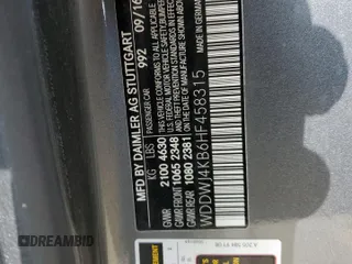 2017 Mercedes-Benz C 300 с VIN WDDWJ4KB6HF458315, выставлен на аукционе Copart как лот 54230305 с пробегом 128 672 миль миль и Чистый • Clean title. История ставок и продаж доступна на DreamBid. Изображение 12.