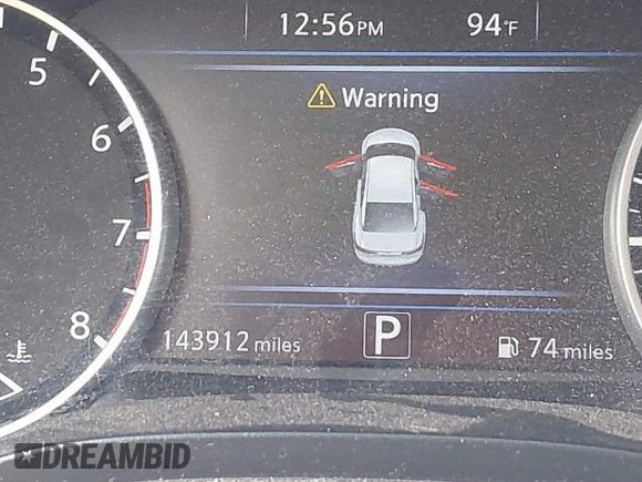 2018 Nissan Maxima SL with VIN 1N4AA6AP5JC382032, listed as a IAAI auction lot 42472852 with 143,912 mi miles and . Bid and sale history available at DreamBid. Image 16.