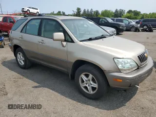 2003 Lexus RX 300 z VIN JTJHF10UX30293787, wystawiony jako Copart lot #59606515 z przebiegiem 110 387 mil mil oraz Szkoda całkowita • Salvage title. Historia ofert i sprzedaży dostępna na DreamBid. Obrazek 4.