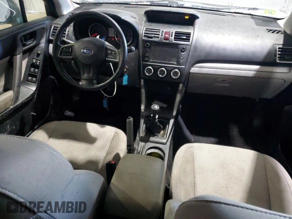 2016 Subaru Forester 2.5i with VIN JF2SJAACXGG539250, listed as a Copart auction lot 43784465 with 126,077 mi miles and Salvage title. Bid and sale history available at DreamBid. Image 8.