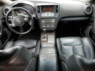 2012 Nissan Maxima SV with VIN 1N4AA5AP7CC854986, listed as a Copart auction lot 57579385 with Not provided miles and Salvage title. Bid and sale history available at DreamBid. Image 8.