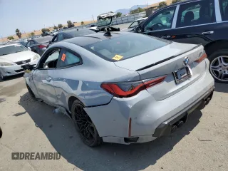 2021 BMW M4 Competition with VIN WBS33AZ09MCG47395, listed as a Copart auction lot 68748204 with 0 mi miles and Salvage Title. Bid and sale history available at carsss.com. Image 2.