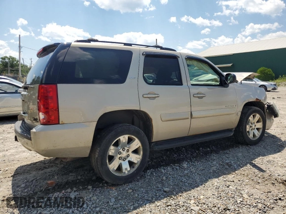 2008 GMC Yukon SLE w/3SB with VIN 1GKFK13098J129967, listed as a Copart auction lot 60289764 with 0 mi miles and Salvage Title. Bid and sale history available at carsss.com. Image 3.
