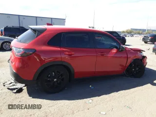 2023 Honda HR-V Sport with VIN 3CZRZ1H56PM734856, listed as a Copart auction lot 48596025 with 62,515 mi miles and Salvage Title. Bid and sale history available at carsss.com. Image 3.