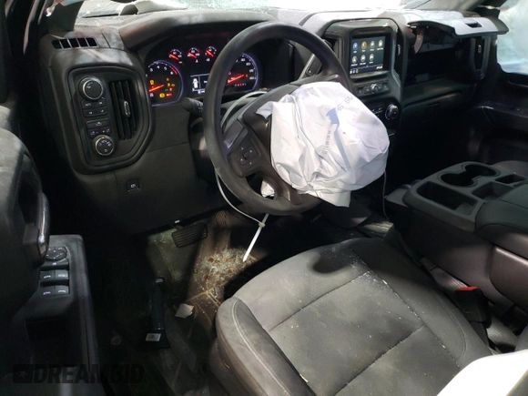 2019 Chevrolet Silverado 1500 Custom Trail Boss with VIN 3GCPYCEH7KG186125, listed as a Copart auction lot 82405034 with 67,095 mi miles and Salvage Title. Bid and sale history available at carsss.com. Image 8.
