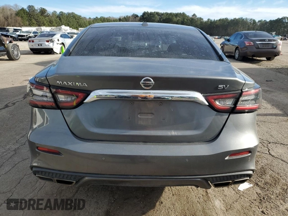 2020 Nissan Maxima SV with VIN 1N4AA6CV4LC362644, listed as a Copart auction lot 46708215 with 93,669 mi miles and Salvage Title. Bid and sale history available at carsss.com. Image 6.