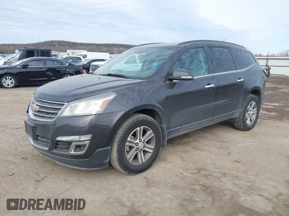 2015 Chevrolet Traverse LT with VIN 1GNKRGKD8FJ325528, listed as a IAAI auction lot 41654599 with 151,562 mi miles. Bid and sale history available at carsss.com. Image 17.