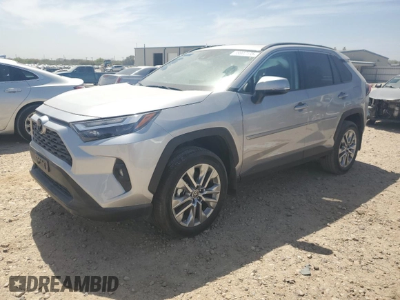 2024 Toyota RAV4 XLE Premium with VIN 2T3C1RFV1RC287814, listed as a Copart auction lot 48802135 with 3,680 mi miles and Salvage title. Bid and sale history available at DreamBid. Image 1.