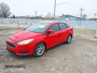 2017 Ford Focus SE with VIN 1FADP3F20HL302380, listed as a IAAI auction lot 42021505 with 166,305 mi miles. Bid and sale history available at carsss.com. Image 2.