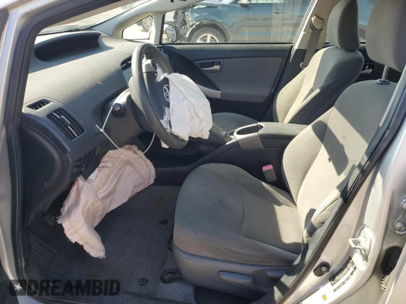 2013 Toyota Prius One with VIN JTDKN3DU9D1710751, listed as a Copart auction lot 53832585 with 166,603 mi miles and Salvage Title. Bid and sale history available at DreamBid. Image 7.