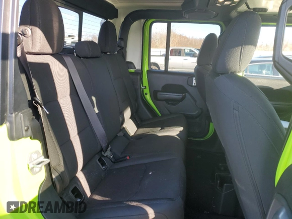 2021 Jeep Gladiator Willys with VIN 1C6HJTAG7ML612155, listed as a Copart auction lot 42627425 with 28,509 mi miles and Salvage Title. Bid and sale history available at carsss.com. Image 10.
