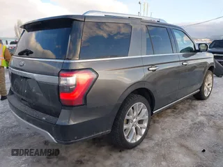 2018 Ford Expedition Platinum with VIN 1FMJU1MT6JEA54048, listed as a IAAI auction lot 41316670 with 65,496 mi miles. Bid and sale history available at carsss.com. Image 4.