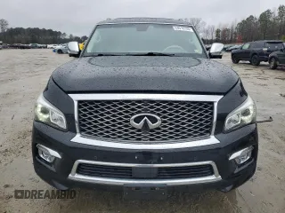 2016 Infiniti QX80 Limited with VIN JN8AZ2NE6G9122432, listed as a Copart auction lot 44016725 with 138,446 mi miles and Salvage title. Bid and sale history available at DreamBid. Image 5.