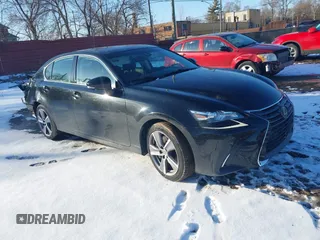 2017 Lexus GS with VIN JTHCZ1BL4HA006856, listed as a IAAI auction lot 41537466 with 66,565 mi miles. Bid and sale history available at carsss.com. Image 1.