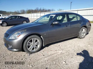 2015 Infiniti Q40 with VIN JN1CV6AR6FM520688, listed as a Copart auction lot 80267434 with 160,361 mi miles and Salvage Title. Bid and sale history available at carsss.com. Image 1.
