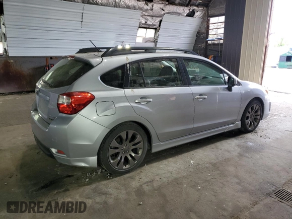 2014 Subaru Impreza Special Sports Limited with VIN JF1GPAS64E8263544, listed as a Copart auction lot 57300455 with 141,579 mi miles and Salvage title. Bid and sale history available at DreamBid. Image 3.