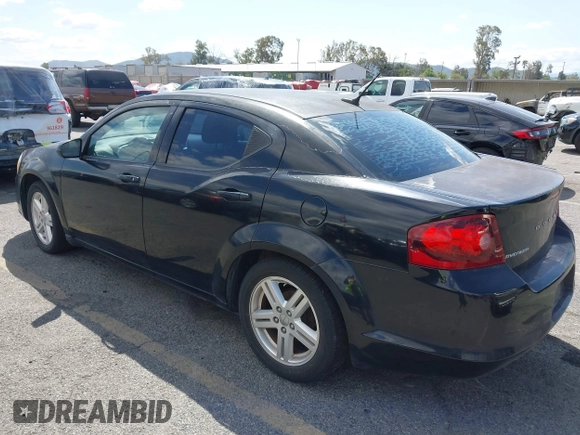 2012 Dodge Avenger SXT with VIN 1C3CDZCB9CN177919, listed as a IAAI auction lot 41944935 with 169,071 mi miles and . Bid and sale history available at carsss.com. Image 3.