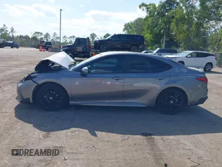 2025 Toyota Camry LE with VIN 4T1DAACK5SU539156, listed as a IAAI auction lot 42054268 with 5,705 mi miles and . Bid and sale history available at DreamBid. Image 15.