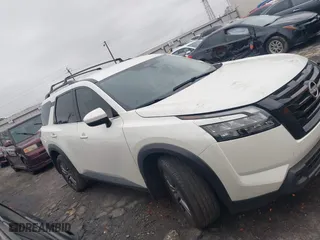 2024 Nissan Pathfinder SV with VIN 5N1DR3BA0RC223693, listed as a IAAI auction lot 41630868 with 12,742 mi miles. Bid and sale history available at carsss.com. Image 13.