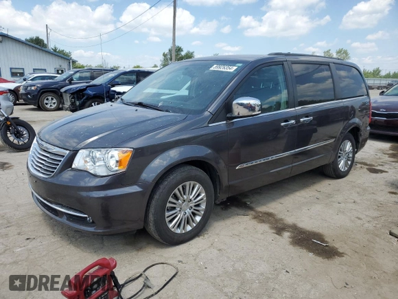 2015 Chrysler Town & Country Touring L with VIN 2C4RC1CG4FR609782, listed as a Copart auction lot 59926354 with 117,123 mi miles and Salvage Title. Bid and sale history available at DreamBid. Image 1.