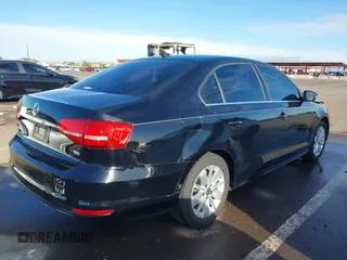 2015 Volkswagen Jetta Sedan 1.8T SE with VIN 3VWD17AJ9FM341950, listed as a IAAI auction lot 41778772 with 121,954 mi miles. Bid and sale history available at carsss.com. Image 4.