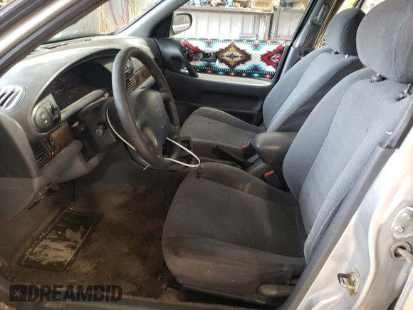 1997 Nissan Altima XE with VIN 1N4BU31DXVC140195, listed as a Copart auction lot 72613624 with 245,276 mi miles and Salvage Title. Bid and sale history available at carsss.com. Image 7.