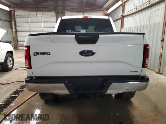 2015 Ford F-150 XLT with VIN 1FTEW1EF6FFB70702, listed as a Copart auction lot 58165445 with 177,616 mi miles and Salvage title. Bid and sale history available at DreamBid. Image 6.
