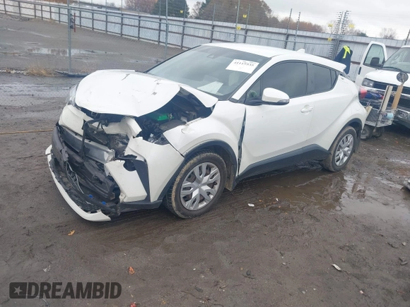 2021 Toyota C-HR LE with VIN JTNKHMBX2M1110644, listed as a IAAI auction lot 41115935 with 75,413 mi miles. Bid and sale history available at carsss.com. Image 2.