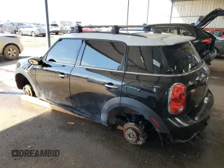 2013 MINI Countryman S ALL4 with VIN WMWZC5C58DWP31102, listed as a Copart auction lot 56017895 with 105,386 mi miles and Clean Title. Bid and sale history available at DreamBid. Image 2.
