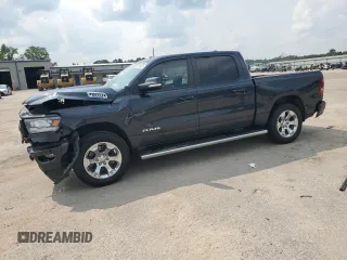 2019 Ram 1500 Big Horn with VIN 1C6SRFFT3KN710204, listed as a Copart auction lot 59186835 with 59,401 mi miles and Salvage title. Bid and sale history available at DreamBid. Image 1.