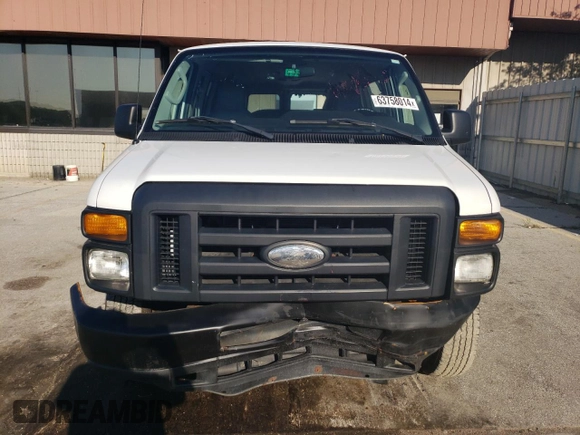 2010 Ford Econoline Passenger XL with VIN 1FMNE1BW2ADA11991, listed as a Copart auction lot 63758014 with 32,785 mi miles and Salvage Title. Bid and sale history available at DreamBid. Image 5.