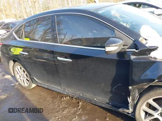 2015 Nissan Sentra S with VIN 3N1AB7APXFY262340, listed as a IAAI auction lot 41257827 with Not Provided miles. Bid and sale history available at carsss.com. Image 13.