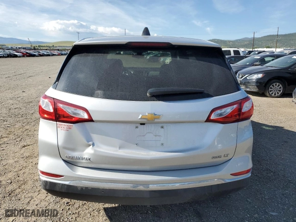 2020 Chevrolet Equinox LT with VIN 3GNAXUEV2LS714681, listed as a Copart auction lot 59299084 with 20,563 mi miles and Salvage Title. Bid and sale history available at carsss.com. Image 6.