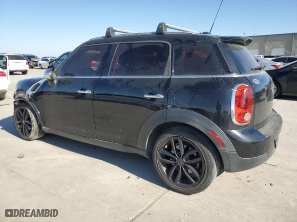 2013 MINI Cooper Countryman with VIN WMWZB3C59DWM07938, listed as a Copart auction lot 42110075 with 0 mi miles and Salvage Title. Bid and sale history available at carsss.com. Image 2.