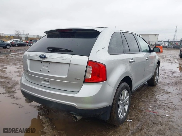 2011 Ford Edge SEL with VIN 2FMDK3JC8BBB54832, listed as a IAAI auction lot 41737259 with 141,968 mi miles. Bid and sale history available at carsss.com. Image 4.