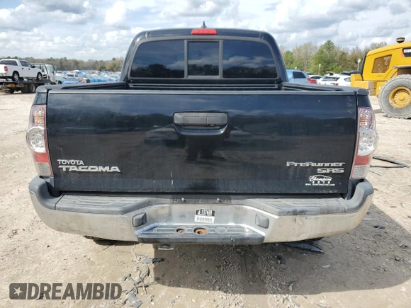 2015 Toyota Tacoma PreRunner with VIN 5TFJX4GN0FX046100, listed as a Copart auction lot 48873615 with 148,087 mi miles and Salvage title. Bid and sale history available at DreamBid. Image 6.